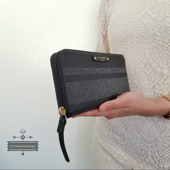 Kate spade HANI Haven Lane striped NEDA Wallet NWT - Picture 5 of 7